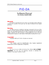 ICP PEX-DA4 User manual