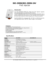 ICP DAS USA tNS-200IN-24V User manual