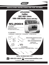 Metra Electronics 95-2004 User manual