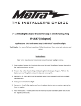 Metra JP-JLB7 User manual