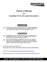 Generac 8 kVA 0068570 User manual