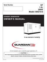 Generac 20 kW 005210R0 User manual