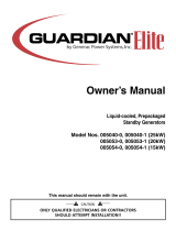 Generac 25 kW 0050401 User manual