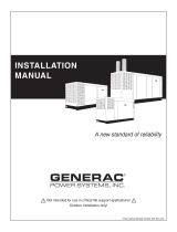 Generac 25 kW 0052120 User manual
