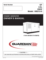 Generac 25 kW 005212R0 User manual