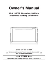 Generac 13 kVA 0058210 User manual