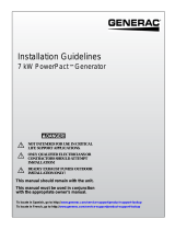 Generac PowerPact Series 0065190 User manual