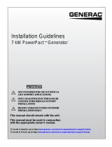 Generac PowerPact Series 0065610 User manual