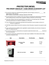 Generac 30kW RD03024GDAE User manual