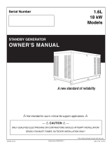 Generac 18 kW QT01816GNANR User manual