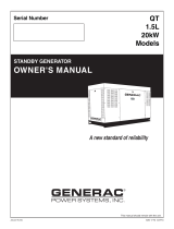 Generac 20 kW QT02015GVAN User manual