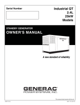 Generac 25 kW QT02524KVSNA User manual