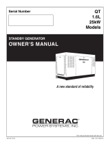 Generac 25 kW QT02516GVSNR User manual