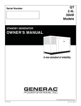 Generac 35 kW QT03524GVAN User manual