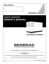 Generac 45 kW QT04524AVSY User manual