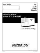 Generac 45 kW QT04524AVSNR User manual