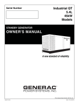 Generac 45 kW QT04554KNANA User manual