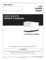 Generac 45 kW QT04542JNAN User manual