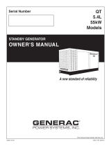 Generac 55 kW QT05554KVSN User manual