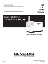 Generac 70kW QT07039GNAN User manual