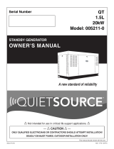 Generac 20 kW 005211R0 User manual