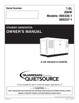 Generac 20 kW 0053371 User manual