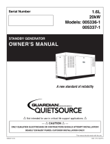Generac 20 kW 005337R1 User manual