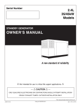 Generac 35 kW 0052601 User manual