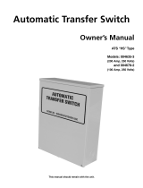 Generac 20 kW 0052280 User manual