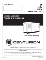 Generac 25 kW 0052141 User manual