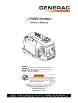 Generac GP1200i G0076710 User manual
