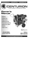 Generac Centurion 12500 0049860 User manual