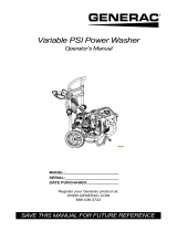 Generac 3000 PSI 006809R0 User manual