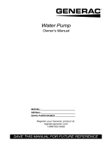 Generac Clean Water G0069170 User manual