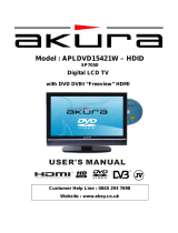 Akura APLDVD15421W-HDID User manual