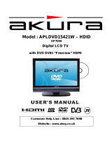 Akura APLDVD15421W-HDID User manual