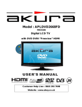 Akura APLDVD2668-FD User manual