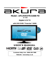 Akura APLDVD2YR21668-FD User manual