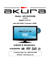 Akura APLDVD3268 User manual