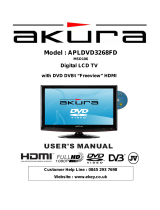 Akura APLDVD3268-FD User manual