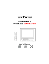 Akura ASDVCR210RS User manual