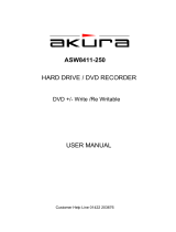 Akura ASW8411-250 User manual