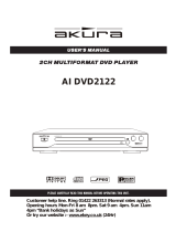 Akura AIDVD2122 User manual