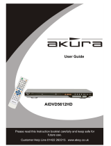 Akura AIDVD5612HD User manual