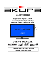 Akura ALEDVD23611E User manual
