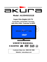 Akura ALEDVD31511E User manual