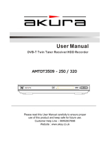 Akura AMTDT3509/250 User manual