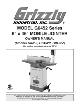 Grizzly Industrial G0452 Owner's manual