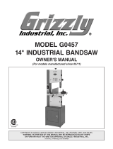 Grizzly Industrial G0457 Owner's manual