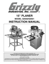 Grizzly G0550/G0551 User manual